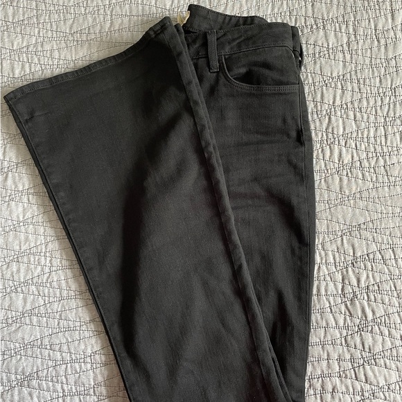 L’AGENCE Black High Rise Bell Bottom Flare Jeans Size 29 - Picture 2 of 7